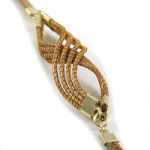 Art da Terra Designer Hand-Crafted Swirl & Link Necklace