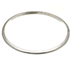 Polished Sterling Silver Smooth Bangle Bracelet