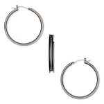 High Quality Stainless Steel 316L Hoop Earrings ~ Medium