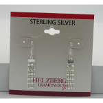 Liquidation Sterling Silver Beaded Tassel Dangle Earrings