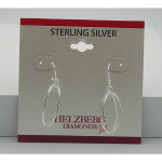 Liquidation Sterling Silver Double Oval Earrings