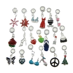 Mixed European Bead Bracelet Enamel Charms