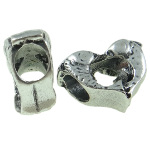 Tibetan Silver Figural Zodiac Pisces Fish European Spacer Bead