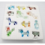 Mixed Murano Art Glass Animal Figurines