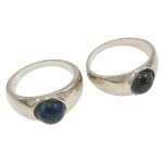 All Seeing Eye Silver Tone Mood Ring