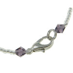 Delicate Genuine FW Pearl & Faceted Crystal Bracelet ~ Green