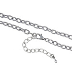 Boutique Silver Tone Beaded Angel Wings Necklace