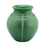Prairie Globe Vase in Cucumber Green