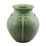 Prairie Globe Vase in Dark Sage