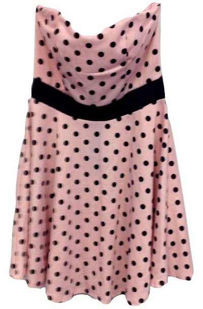 Size M Charlotte Russe 1950's Polka Dot Party Dress