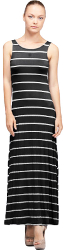 Size M Lani California Striped Maxi Dress