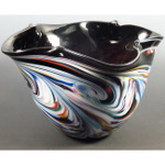 Pinched Bowl in Black