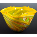 Pinched Bowl in Yellow