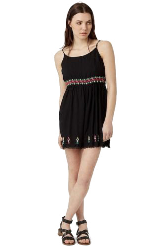 Size 8 TopShop Embroidered Romper