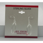 Liquidation Sterling Silver Double Oval Earrings