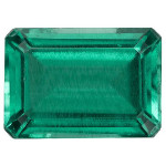 Emerald - 6x4mm Emerald Cut Loose Lab-Created Gemstone