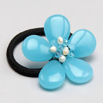 Designer Elly Preston Sherbert Collection Floral Hairband ~ Blue