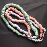 Mixed Dyed Genuine Shell Beaded Necklaces