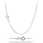 Sterling Silver Chain - Box 24" 1.4mm